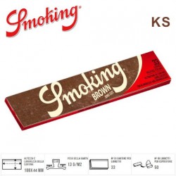 CARTINE SMOKING BROWN KING...