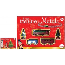 TRENINO NATALIZIO 35x24x5