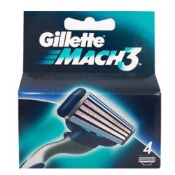 GILLETTE RICAMBI MACH3 da 4...