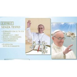 PAPA FRANCESCO SENZA TESTO...