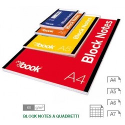 BLOCK NOTES A7 8 x12 60 fg...