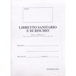 LIBRETTO SANITARIO   (5 pz)