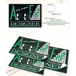 ARTGRAF  ALBUM NERO 24x33...