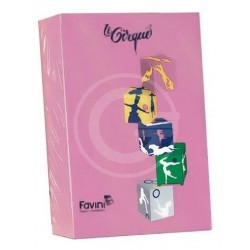 CARTA A4 FAVINI ROSA 80 gr....
