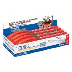 TRATTO MARKER PEN OHP ROSSO...