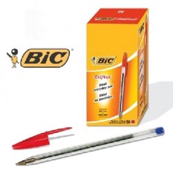 PENNE BIC CRISTALL ROSSE...