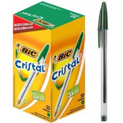 PENNE BIC CRISTALL VERDI...