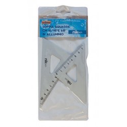 SET SQUADRE 12 cm 45-60°...