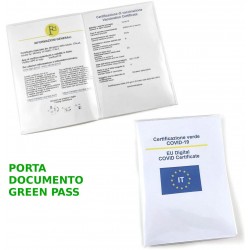 BUSTA TRASP. x GREEN PASS...