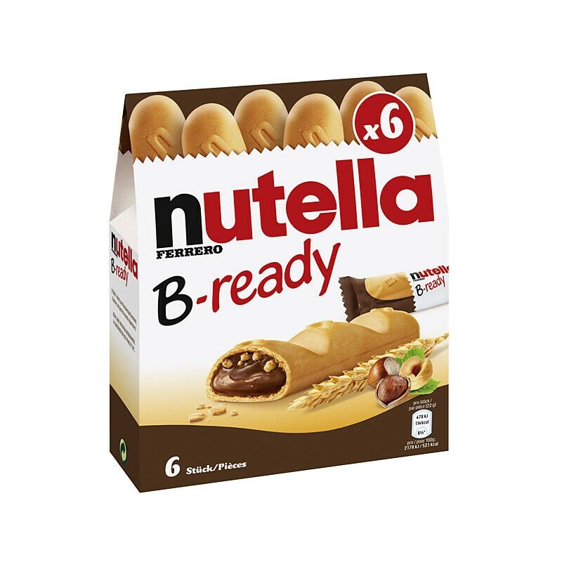 FERRERO NUTELLA B-READY T6x16 Pz