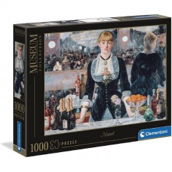 PUZZLE 1000 Pz MANET - A BAR AT THE FOLIES BERGERE -