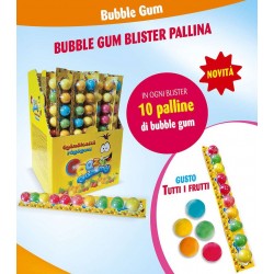 BUBBLE GUM CRAZY BLISTER 32,5 gr. (50 Pz)