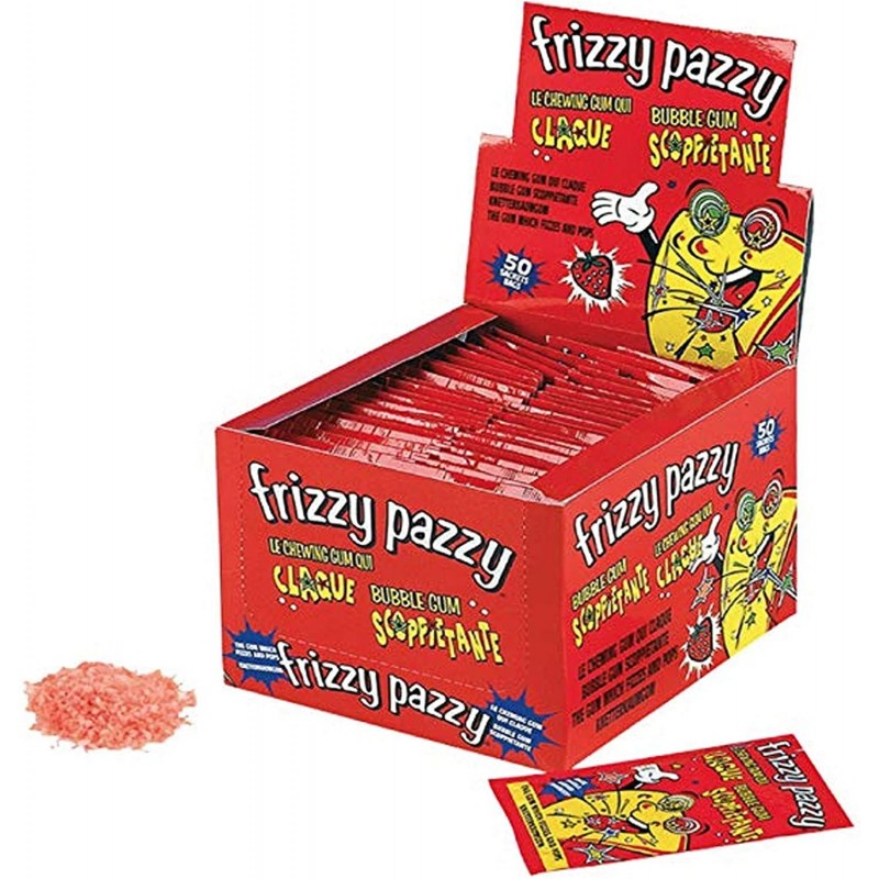 FRIZZY PAZZY FRAGOLA 7 gr. (50 Pz)
