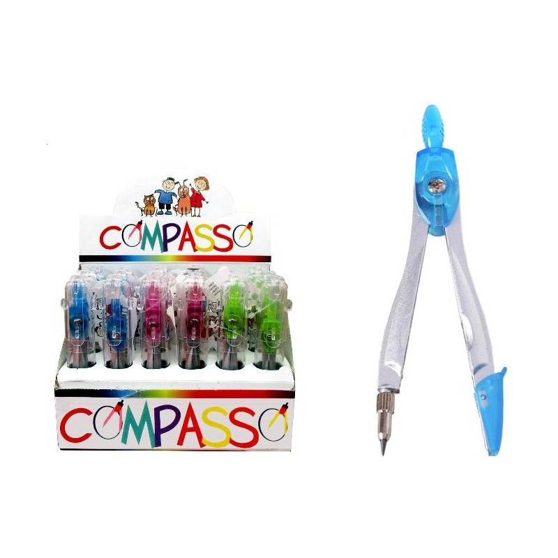 COMPASSO COLORATO FLUO