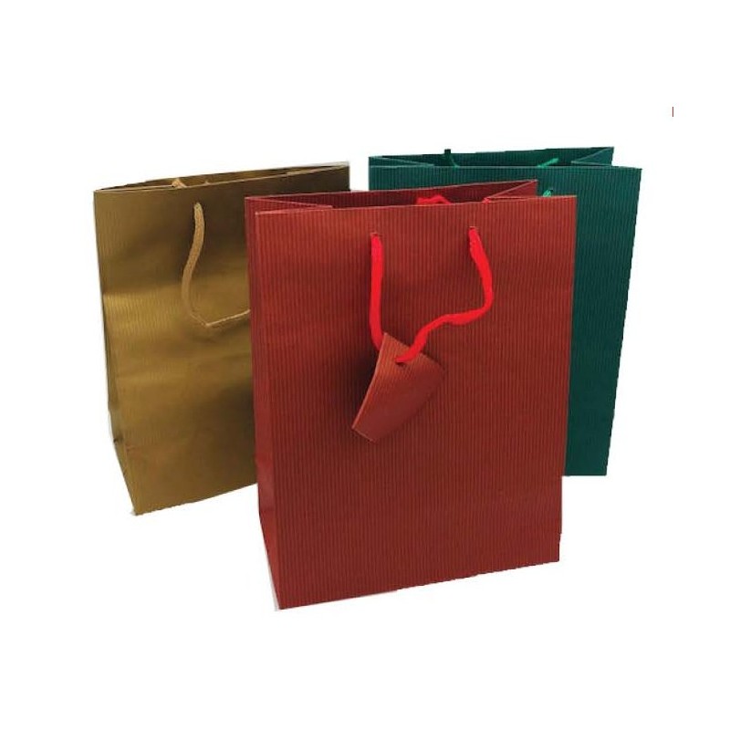 SHOPPER CARTA KRAFT AVANA 17.8 x 22.8 x 9.8 (24 Pz)