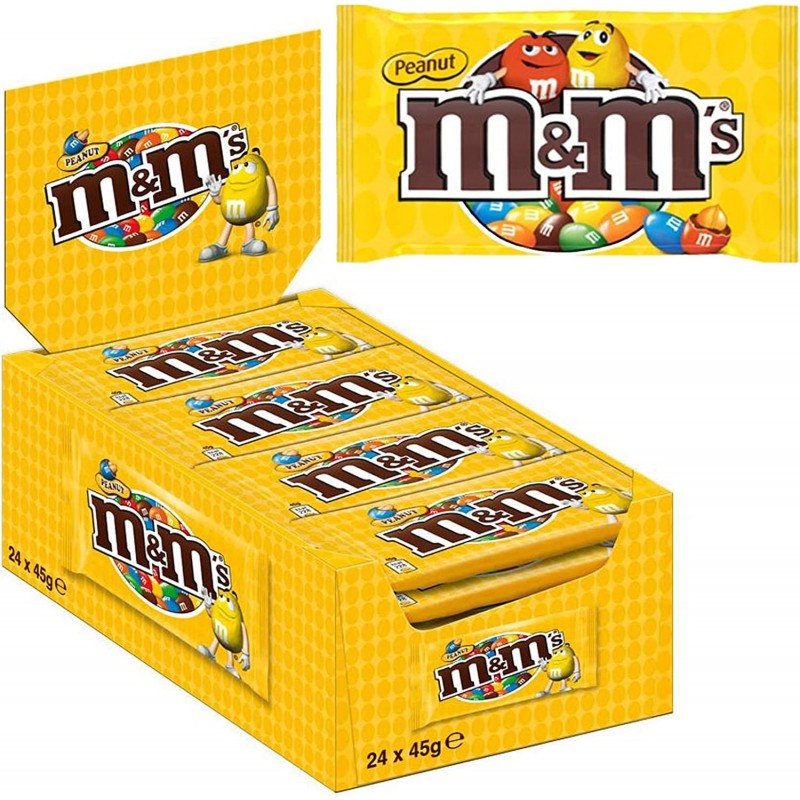 M&M's PEANUT 45 gr. (24 Pz)