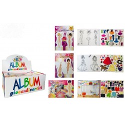 ALBUM GIOCA&COLORA+STICK 23x17 cm (48 Pz)