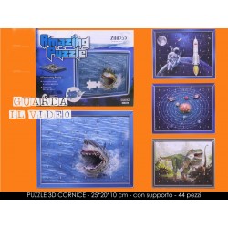PUZZLE IN FOAM 3D CON CORNICE
