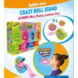 CRAZY ROLL GUM STAND 15 gr. ( 36 Pz)