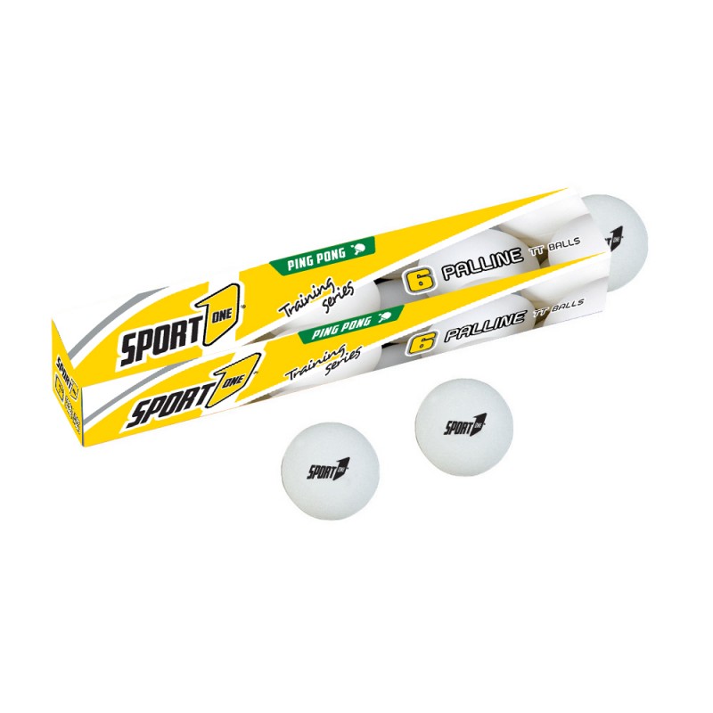 SCATOLA 6 PALLINE P/P TRAIN.BI