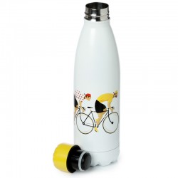 BOTTIGLIA TERMICA IN ACCIAIO 500 Ml - BICICLETTA -