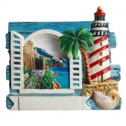 MAGNETE 3D - FINESTRA E FARO -