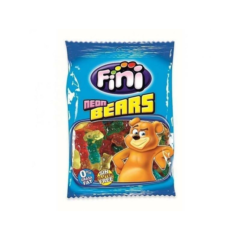 FINI NEON BEARS 90 Gr. (12 Pz)