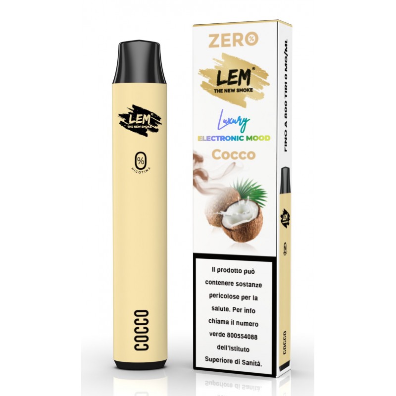 LEM SIG. EL. GETTAVIA NICOTINA -0- 2 ml (10Pz) COCCO cod.prod.PL