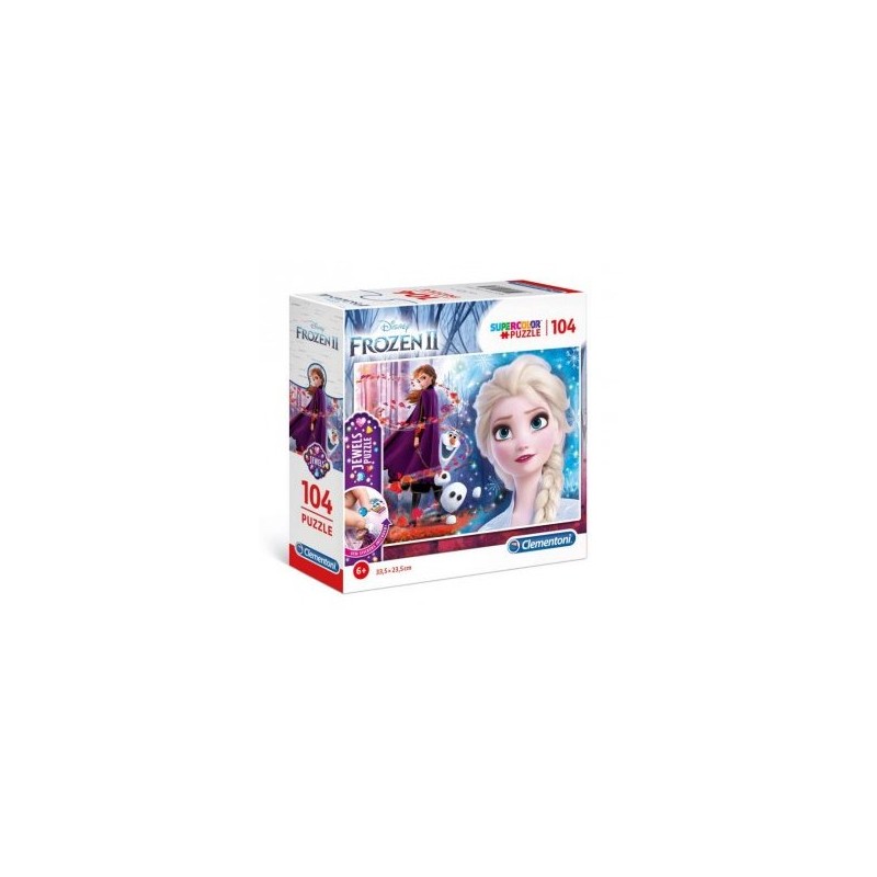 PUZZLE 104 Pz SQUARE BOX FROZEN 2