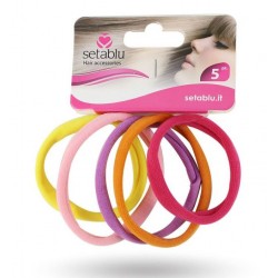 ELASTICO PIERE 5 Pz Colori Vari (12 Pz)