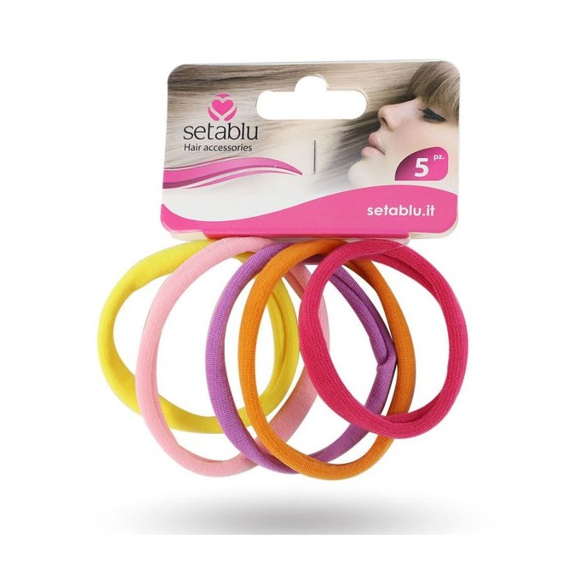ELASTICO PIERE 5 Pz Colori Vari (12 Pz)