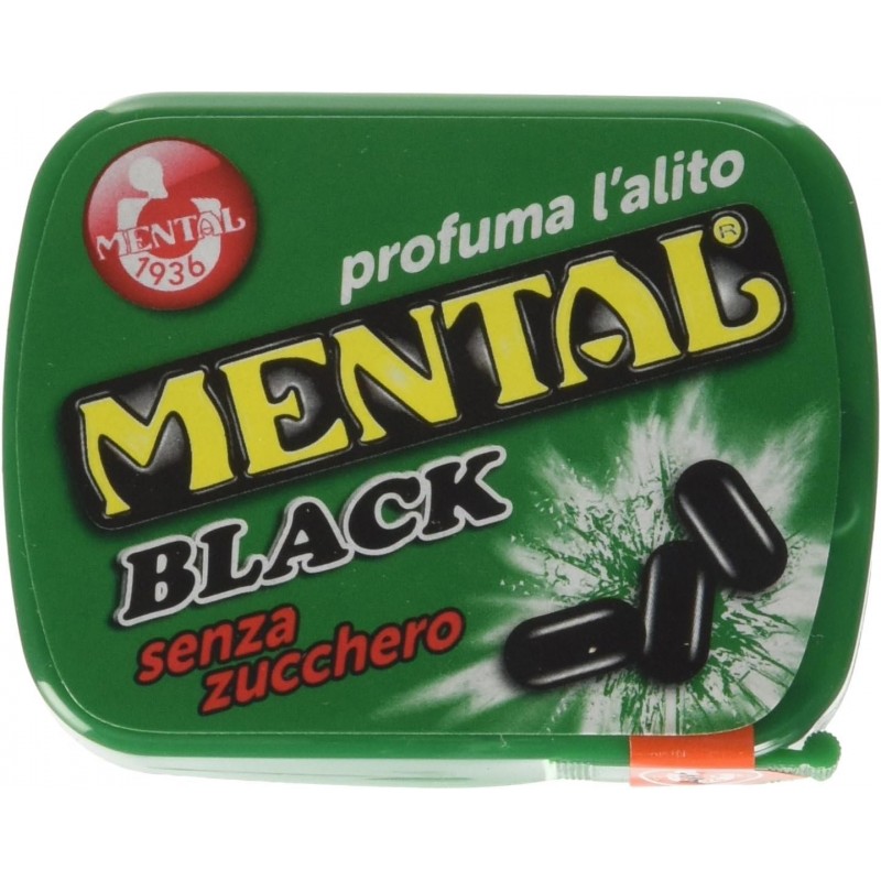 MENTAL BLACK SENZA ZUCCHERO (24 Pz)