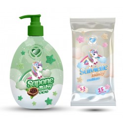 SAPONE LIQUIDO MANI 500 ml CACAO+SALV.