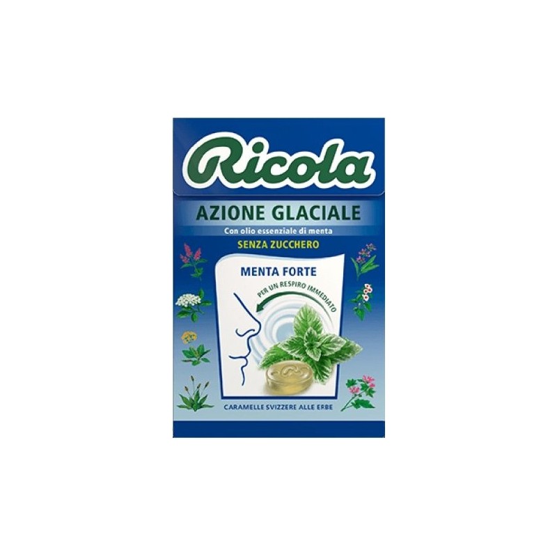 RICOLA AZIONE GLACIALE (20 astucci 50 gr.)