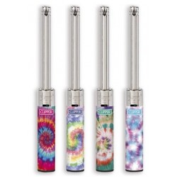 ACCENDIGAS CLIPPER TUBE TIE DYE (12 Pz)