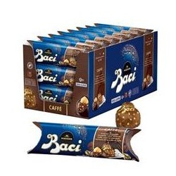 BACI PERUGINA TUBO 3 pz CAFFE' 37.5 gr. (21 Pz)