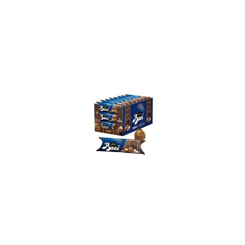 BACI PERUGINA TUBO 3 pz CAFFE' 37.5 gr. (21 Pz)