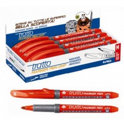 TRATTO MARKER PEN OHP ROSSO...