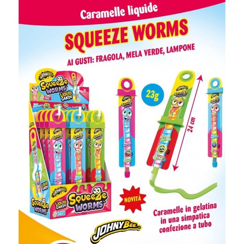 SQUEEZE WORMS (30 Pz)