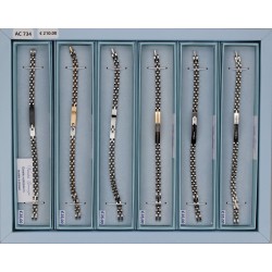 EXPO BRACCIALI ACCIAIO (6 Pz)