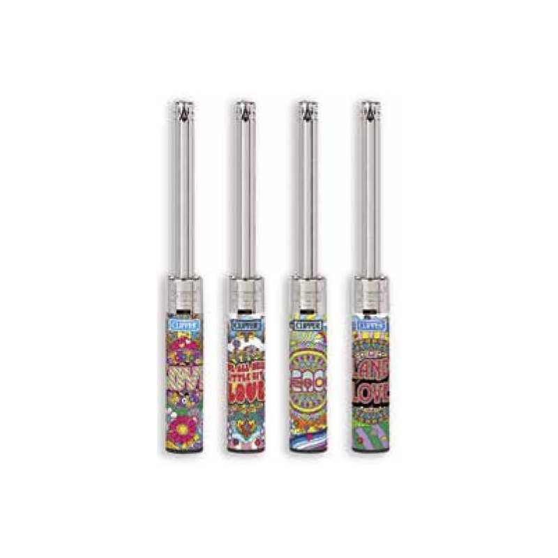 ACCENDIGAS CLIPPER TUBE LOVE 5  (12 Pz)