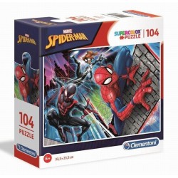 PUZZLE 104 Pz SQUARE BOX SPIDERMAN