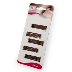 FERRETTI CORTI ONDULATI 40 PZ CAFFE' (24 Pz)