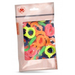 ELASTICI MINI 25 Pz COLORATI (12 Pz)