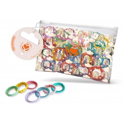 ELASTICI MINI 40 PZ COLORATI (12 Pz)
