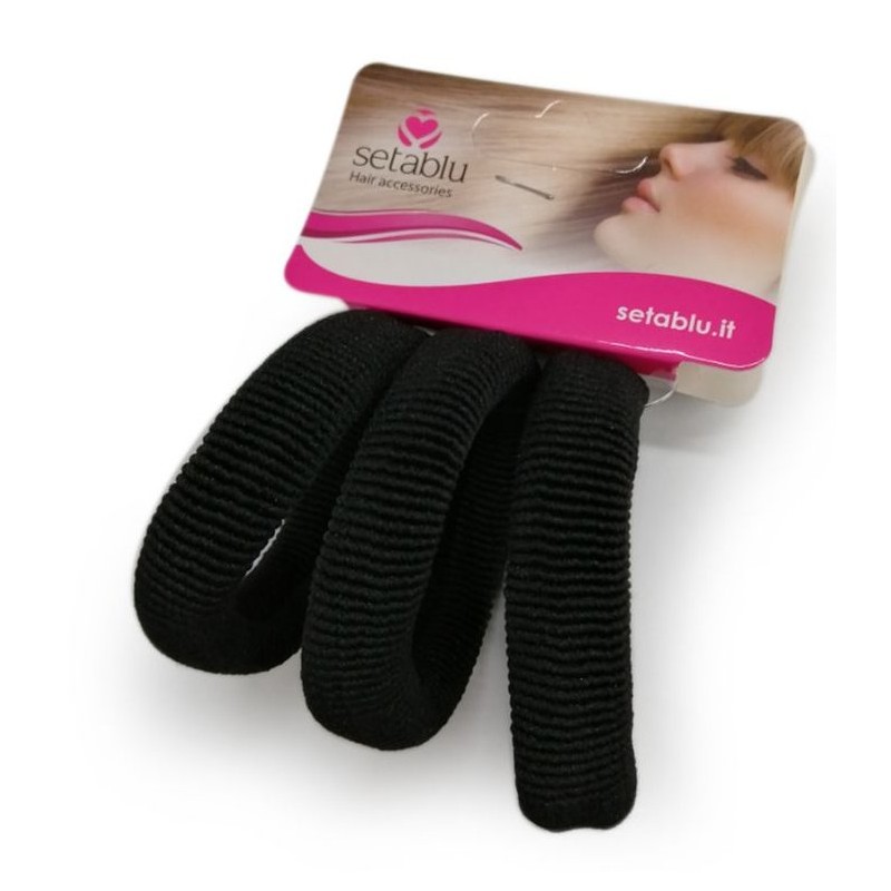 ELASTICI F-CODA COTONE 3 PZ NERO (12 Pz)