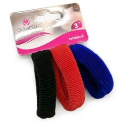 ELASTICI F-CODA COTONE 3 PZ COLORATI (12 Pz)