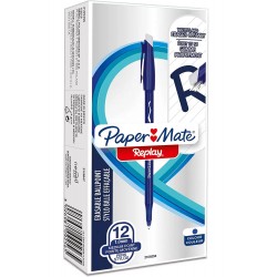 PENNE REPLAY STICK BLU (12 Pz)