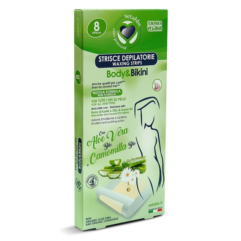 STRISCE BODY BIKINI ALOE VERA 8 Pz