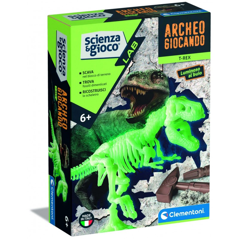CLEMENTONI ARCHEOGIOCANDO TIRANNOSAURO REX